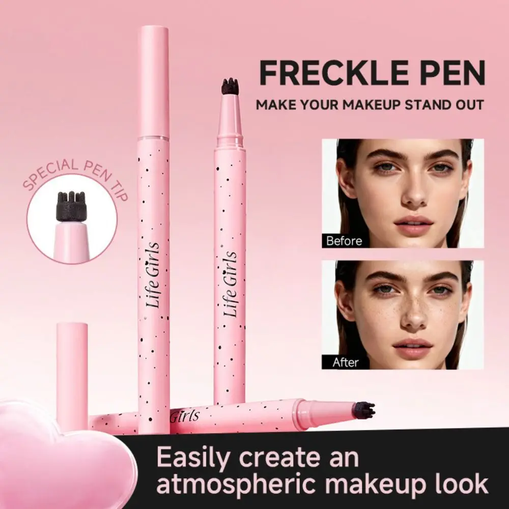 Long Lasting Faux Freckle Stamping Pen Brown Rich Colors Freckles Waterproof Freckle Pen Vegan Cruelty Free Drawing Freckles