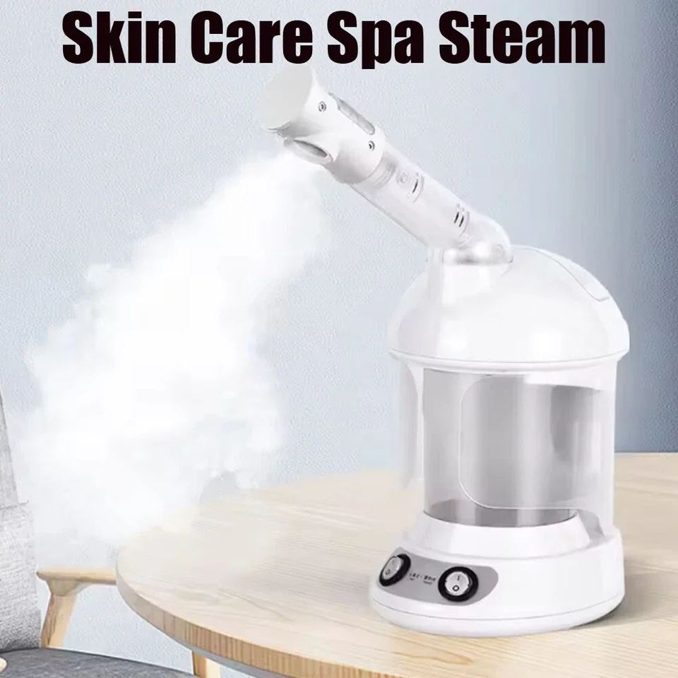 Facial Steamer Portable Face Mist Spray For Home Spa Professional Ionic Steamer Moisturizer Humidifier Ozone Skin Care Tool