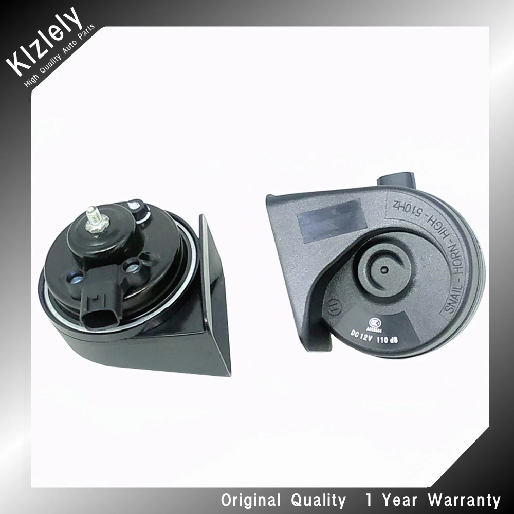 ab Snail Type Horn For Hyundai Trajet Genesis Verna i45 Matrix 12V Loud AutoHorn 110-125Db Twin Tone Waterproof Car Horns