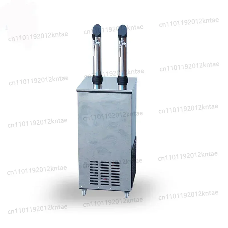 New Electric Beer Dispenser Commercial Beer Refrigerator Draft Beer Machine Water-cooled Adjustable Refrigerating Capacity