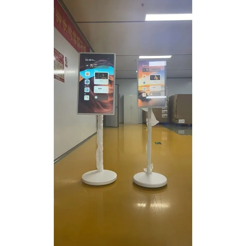 32 Inch 4K Ultra HD Interactive Presentation Smart Touch Display With Android 14 WiFi6 Wireless System Best Teaching Office
