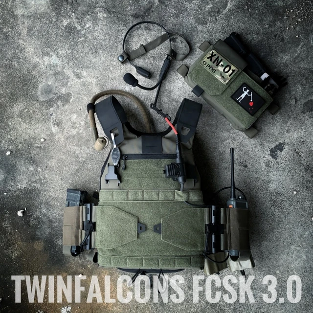 TwinFalconsロープロファイルプレートキャリア、レンジャーグリーン、エアソフトCQB、ウォーゲーム、ミリタリー、警察、狩猟、警察、FCSK  3.0、TW-VT23 - AliExpress