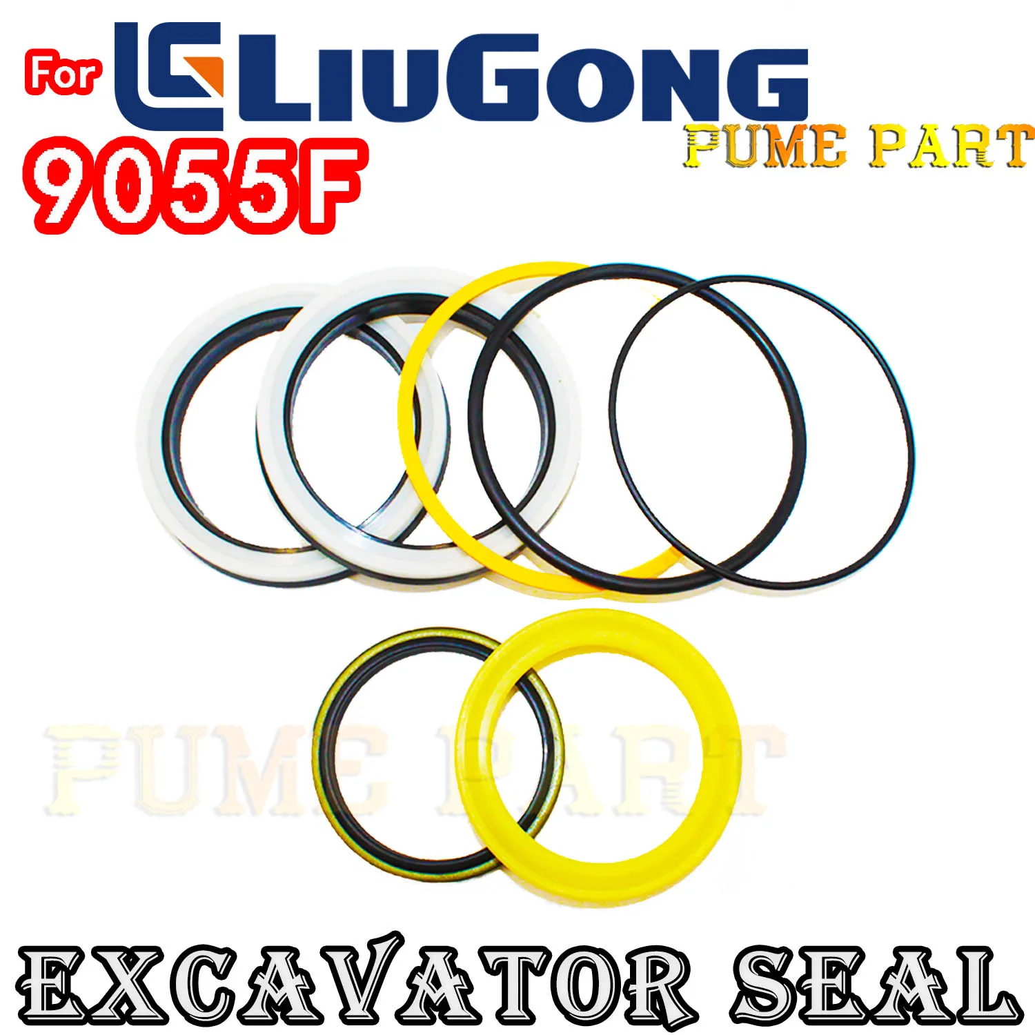 For Liugong 9055F Excavator Oil Seal Repair Kit Washer Skf Track