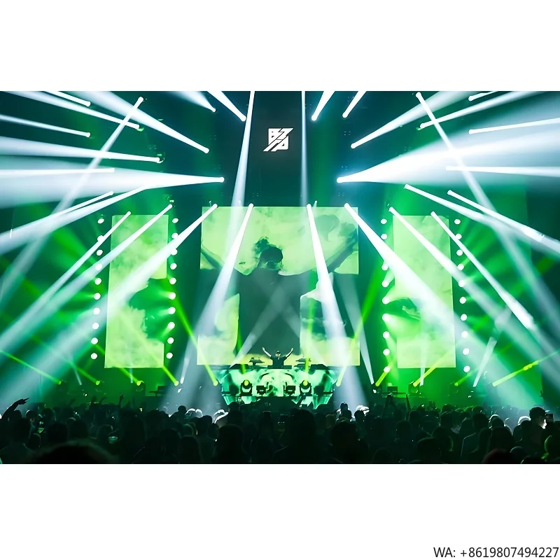 Indoor Seamless Splicing Rental LED Display P2.6 High Refresh Rate LED Video Wall for Stage Background
