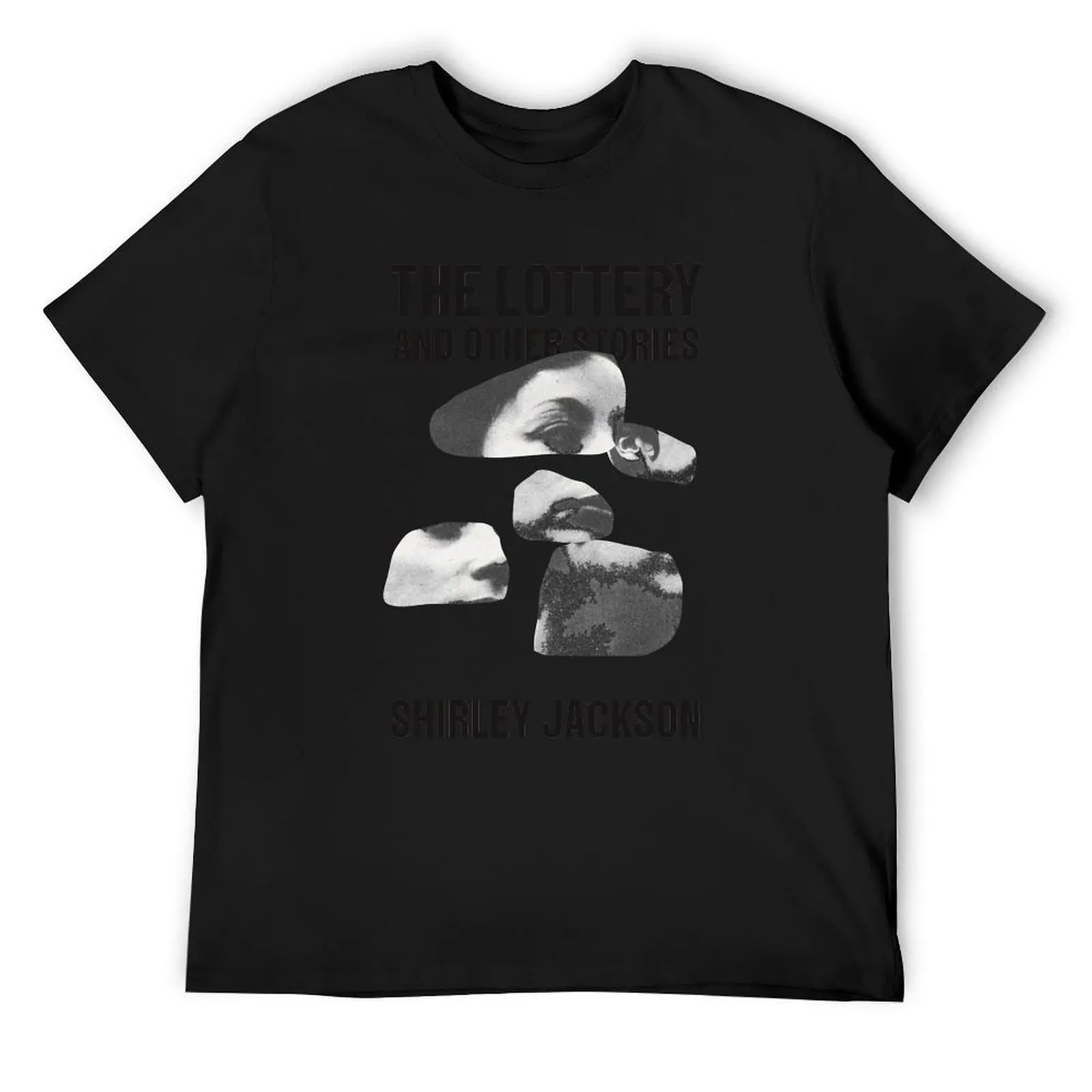 Футболка Lottery-Shirley Jackson, мужская футболка, эстетичная одежда, мужская хлопковая футболка