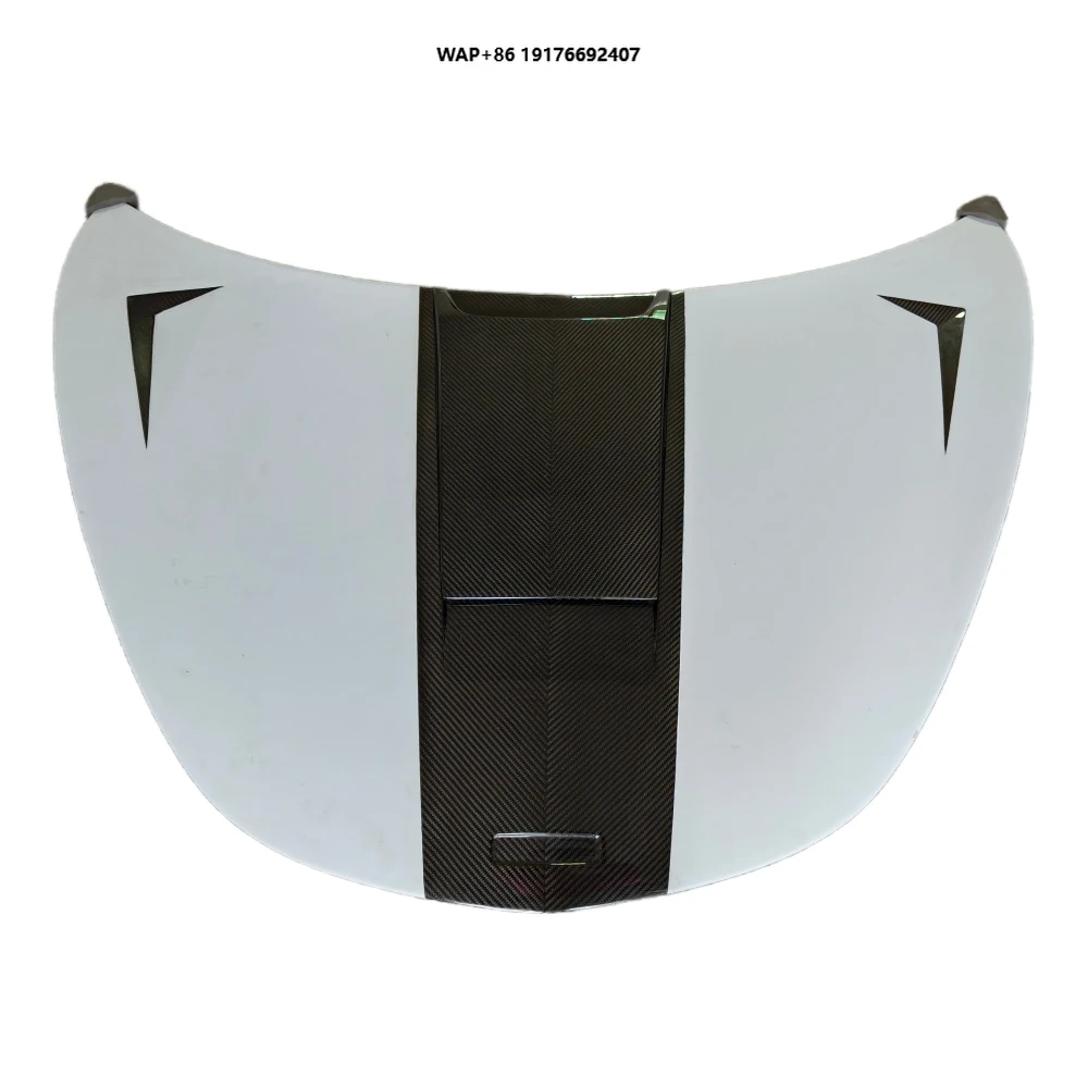 

New Customized Engine Hood for McLaren GT Modified M-style Semi Carbon Fiber Engine Hood Body Kit