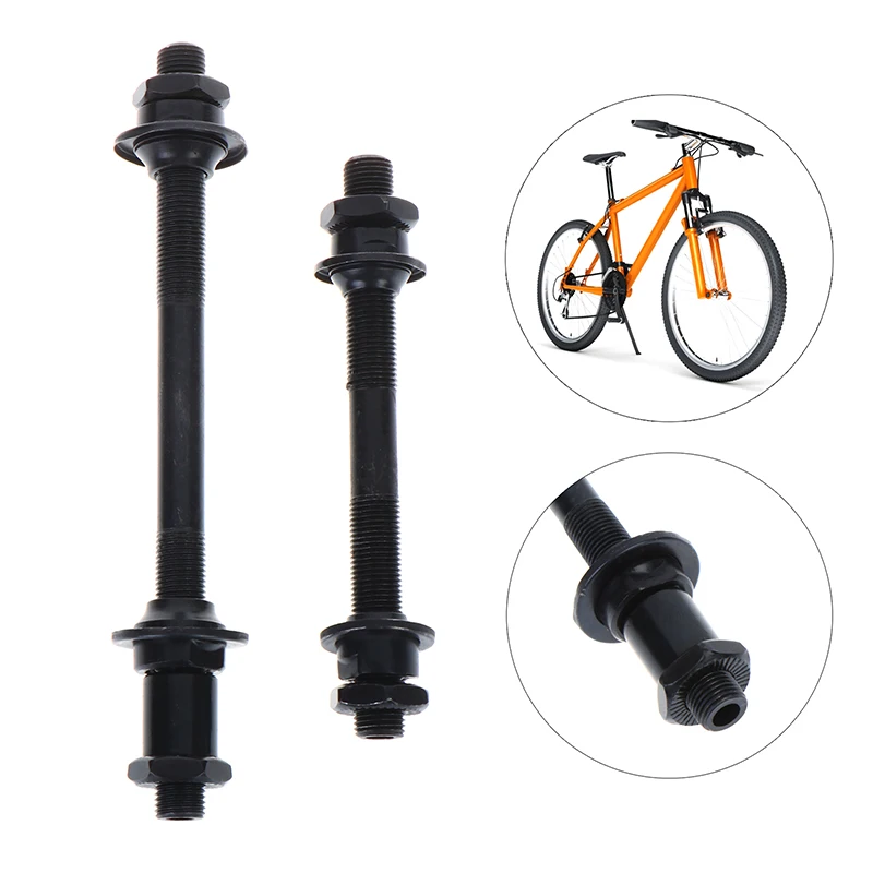 

1/2Pcs Bike Hub Shaft Mountain Bike Hollow Quick Release Steel Hub Axle Bike Modification Accessories