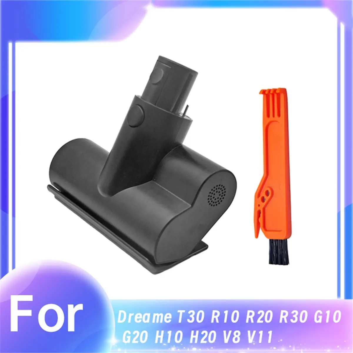 Spazzola per Rimozione Acari per Aspirapolvere T30 R10 R20 R30 G10 G20 H10 V8 V11, Accessori