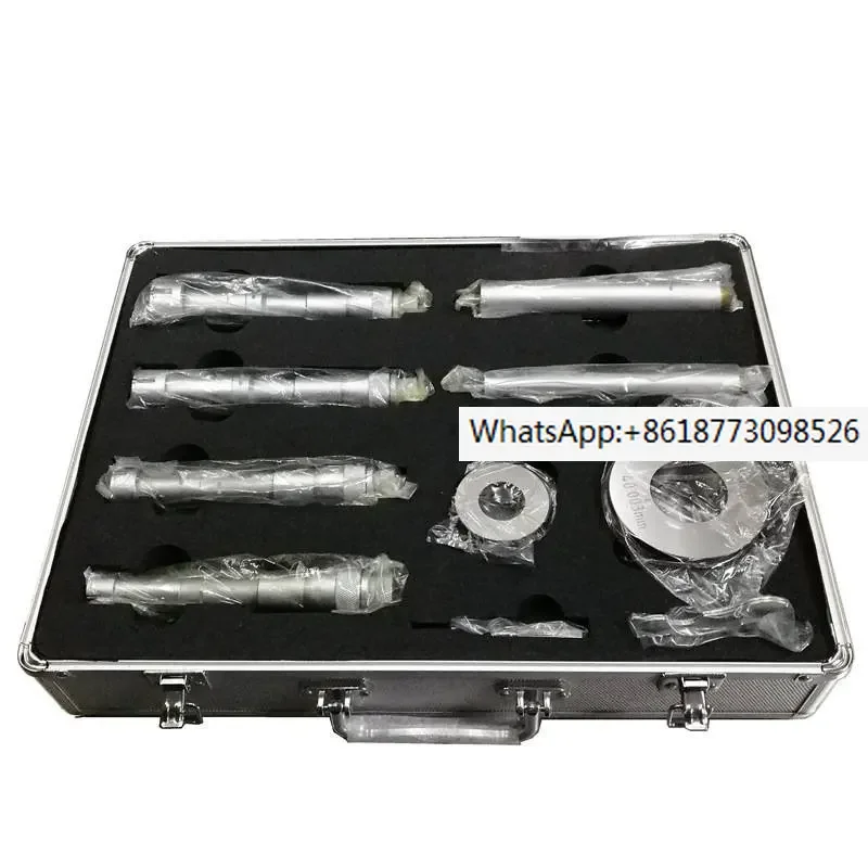 Three-points inside micrometers set,6-12mm,12-20mm,20-50mm,50-100mm