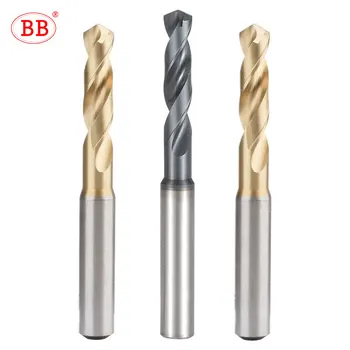 BB HSS-PM Twist Drill Bit Short Cut Powder Metallurgy Superalloy High Speed Steel High Performance CNC Metal Steel Hole Tool
