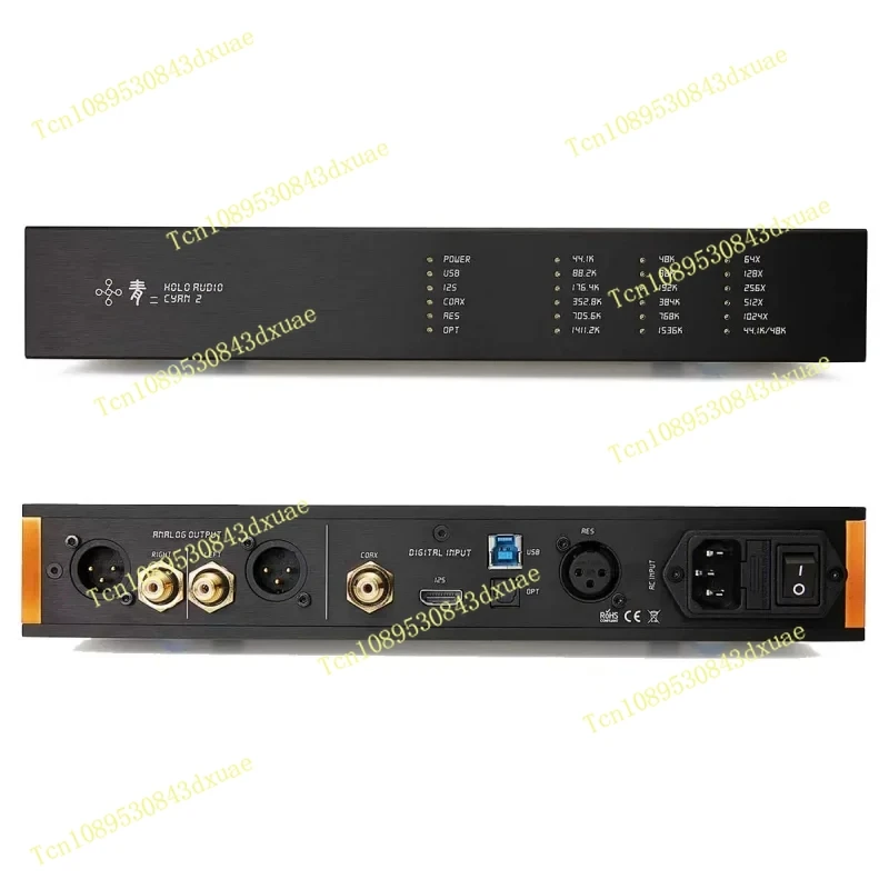 

HOLO Audio Cyan 2, полностью дискретный ЦАП R2R с прямым декодированием DSD