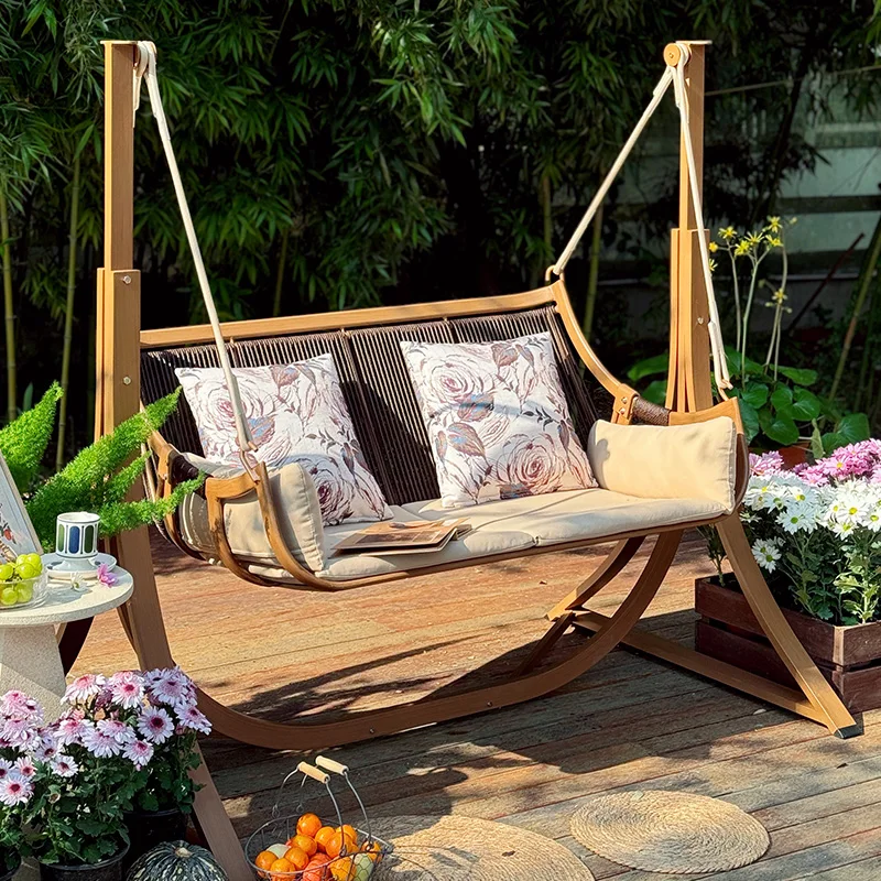 Q Swing Outdoor Courtyard Garden Single Hammock Rocking Chair Outdoor Balcony