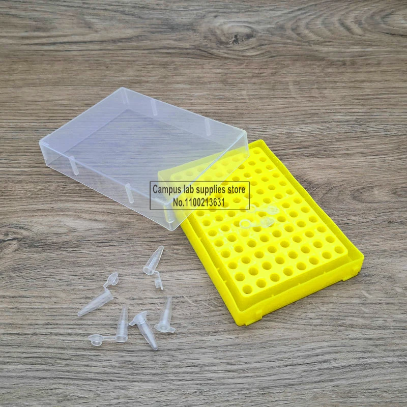 1/2/5/10 stücke 0,2 ml Kunststoff Zentrifuge Rohr Box mit 96 Slots, lagerung Boxen von PCR Rohr Labor Liefert