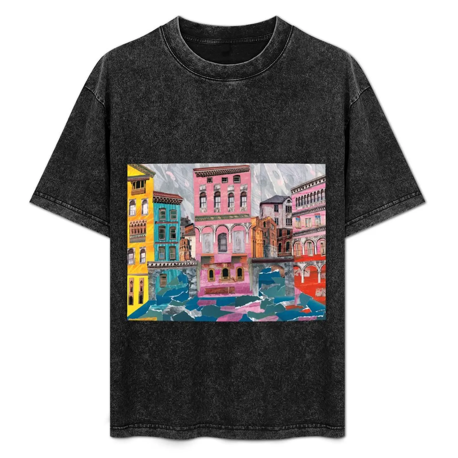 

The Canals of Venice T-Shirt man t shirt designer man shirt graphic shirt plain shirts for cotton T-Shirt