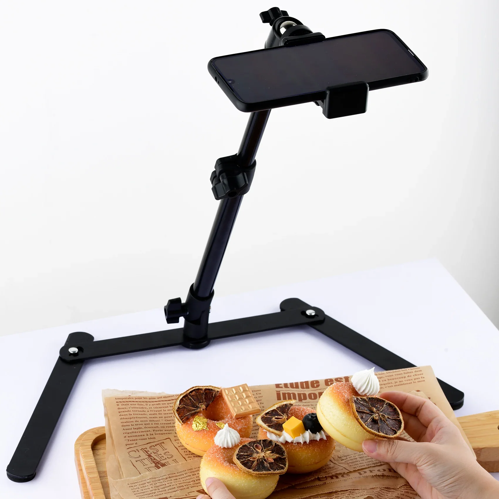 26CM Fill Ring Light Lamp Live Photography Lighting Phone Ringlight Tripod Stand Photo Led Selfie for Phone Video Youtube COOK