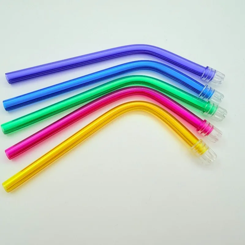 50pcs Disposable Saliva Suction Tube, Colored Saliva Suction Tube, Weak Suction Tube. Can Be Bent Arbitrarily