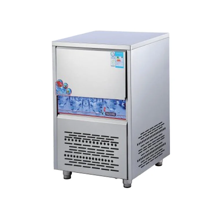 Linkrich IC-60A Automatic Electric Countertop Ice Cube Maker Daily Production 60kg Square Industrial Application