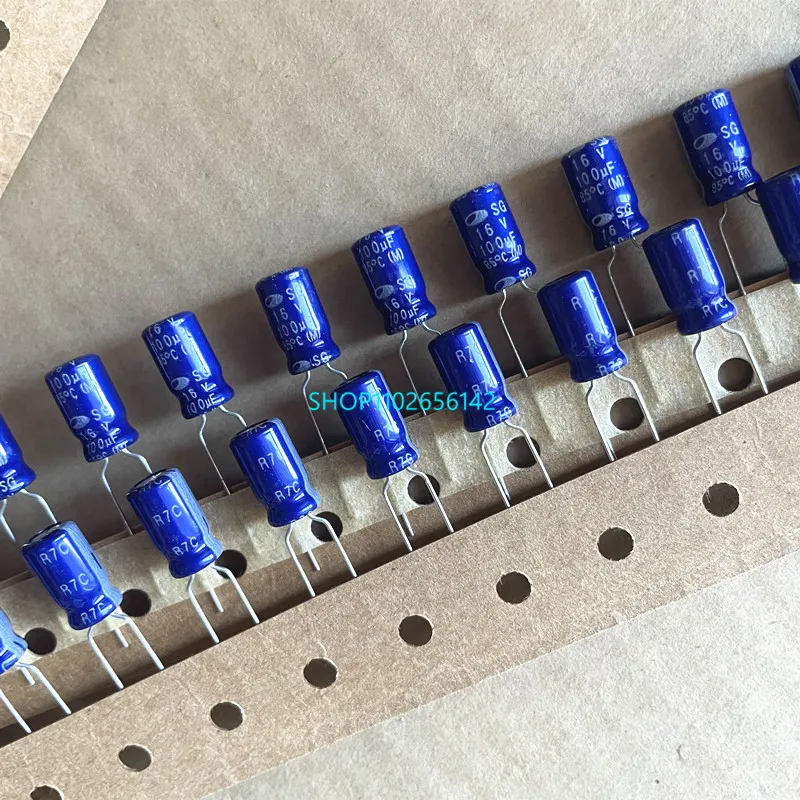 20PCS 16V100UF 50V1UF SAMWHA Original import Electrolytic Capacitor SG1C107M6L011 100UF/16V SD1C107 1UF 50V SG1H105K05011