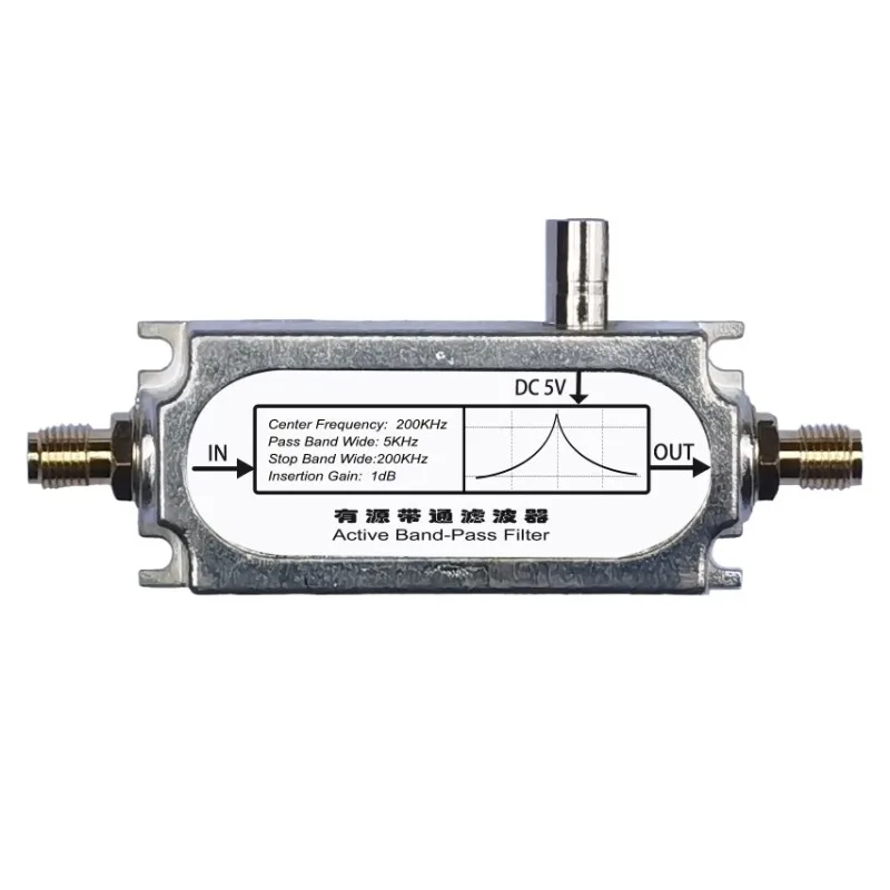 For Active Bandpass Filter, Active High and Low Pass, Lossless Filter