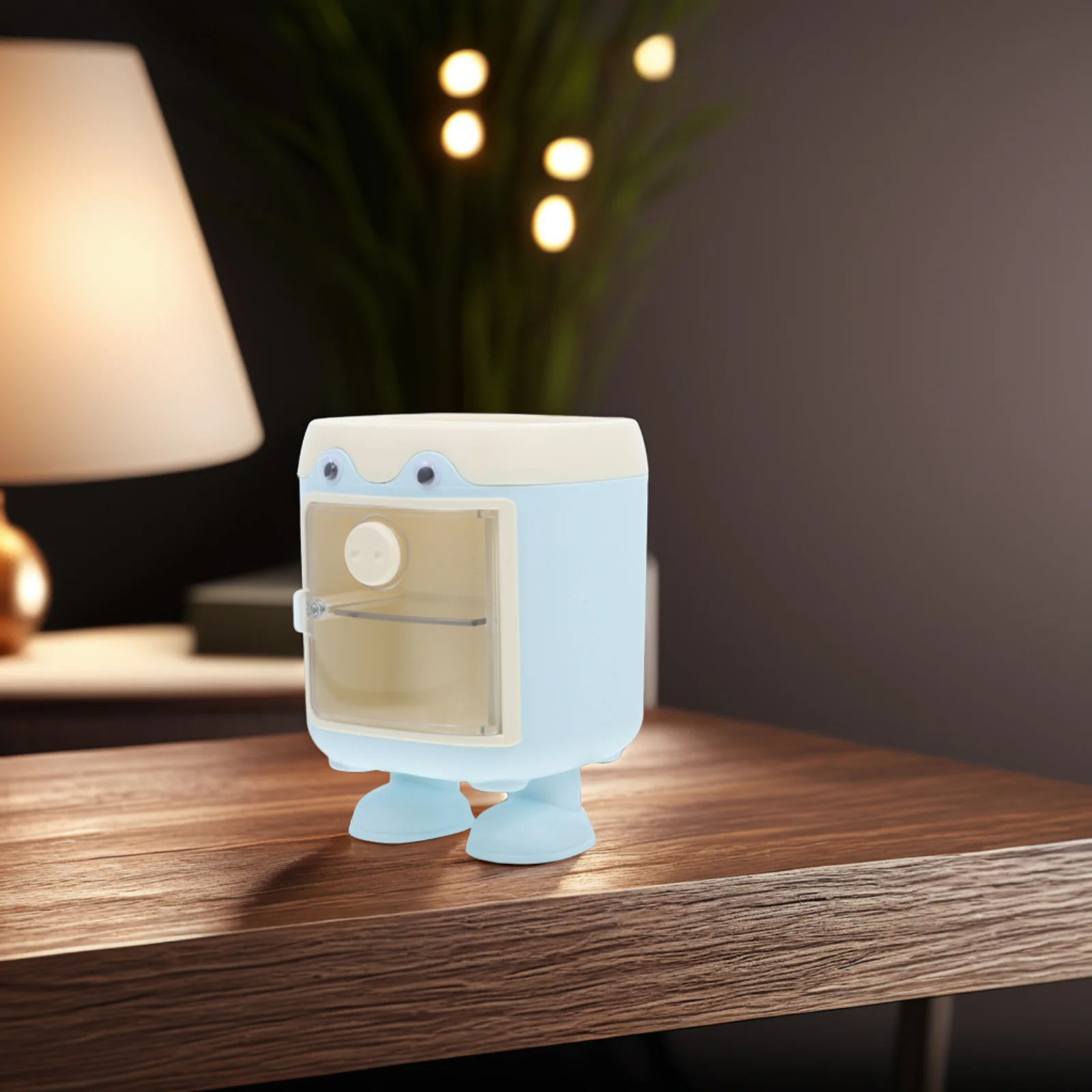 Tempat Pensil Kartun Multi-Fungsi Pengatur Meja Penyimpanan Alat Tulis Tempat Pensil Lucu Pengatur Pena Kantor Desktop Ringkas