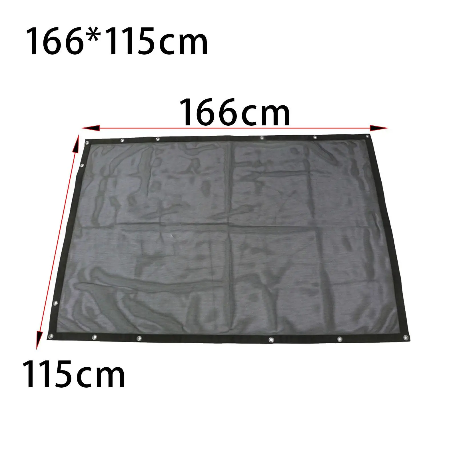 Sunshade Top Mesh Screen, Acessórios para Veículos, Sun Shade, Proteção Solar, Sun Shade para Jeep Blocks, Vento, Ruído