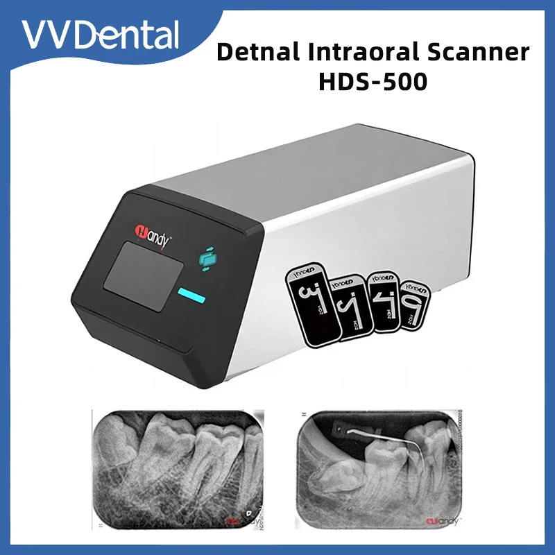 

VVDental Digital Imaging Phosphor Plate Scanner Handy HDS-500 Film X-ray Intraoral Scanner & Processing System Dental Equipment