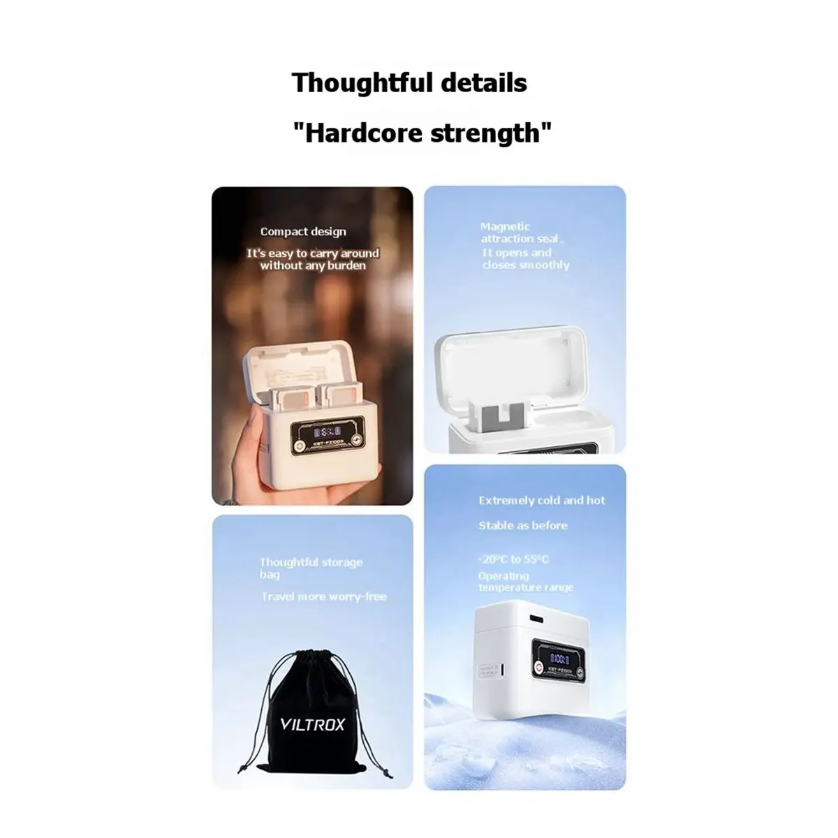 a26z-camera-battery-charging-case-30w-bi-directional-fast-charging-portable-power-bank-charger-box-for-lp-e6