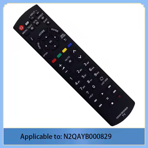 N2QAYB000829 Remote Control Compatible with Panasonic TV TA-60AS650 TX-39AEW654 TX-40AX630E TX-40AXW634 TX-L42ET60 TX-LR50ET60