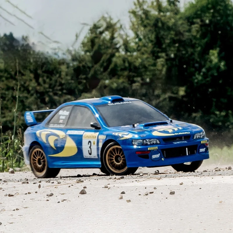 Carisma Simulation Subaru 1:8 Professional Rc Brushless Remote Control Car Four-wheel Drive Car Model Racing Rally Car Toy