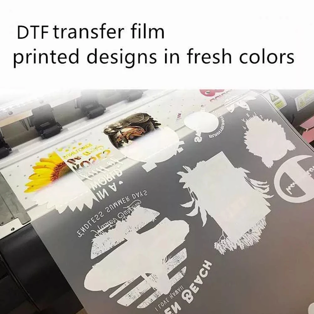 50 100PCS A4 DTF PET Film thickness 75u For DTF Ink Printing For DTF Printer DX5 DX6 DX7 L800 L1800 DTF Transfer Printing