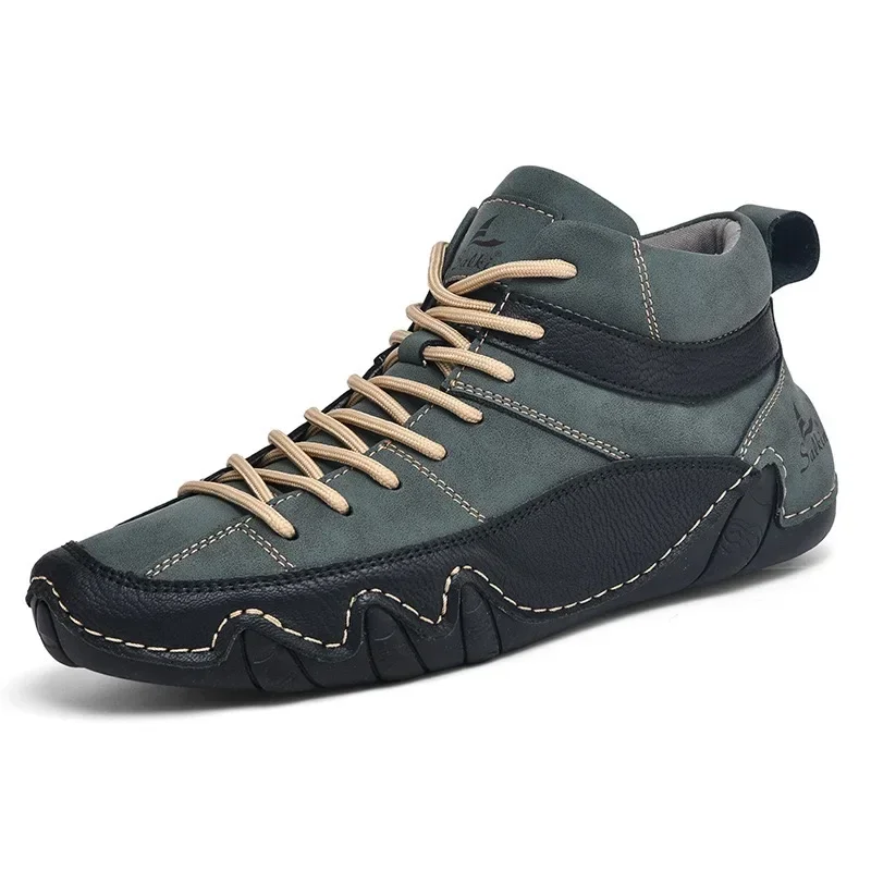

Men's Shoes Large Size 38-48 Men's Leather Casual Shoes High Quality Octopus Casual Sneakers Fashion Soft Sole Sports Shoes Male