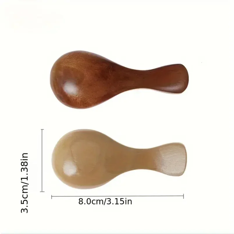 

10Pcs Mini Wooden Spoons Small Kitchen Spice Condiment Spoon Sugar Tea Coffee Scoop Short Handle Wood Kids Spoon Kitchen Gadget