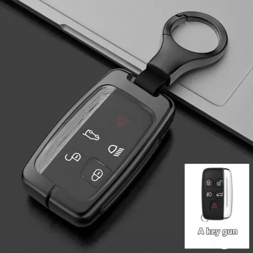 

1PC Car Zinc Alloy TPU Key Case Cover Holder For Land Rover Range Rover Sport For JAGUAR XE XF XJ F PACE Accessories