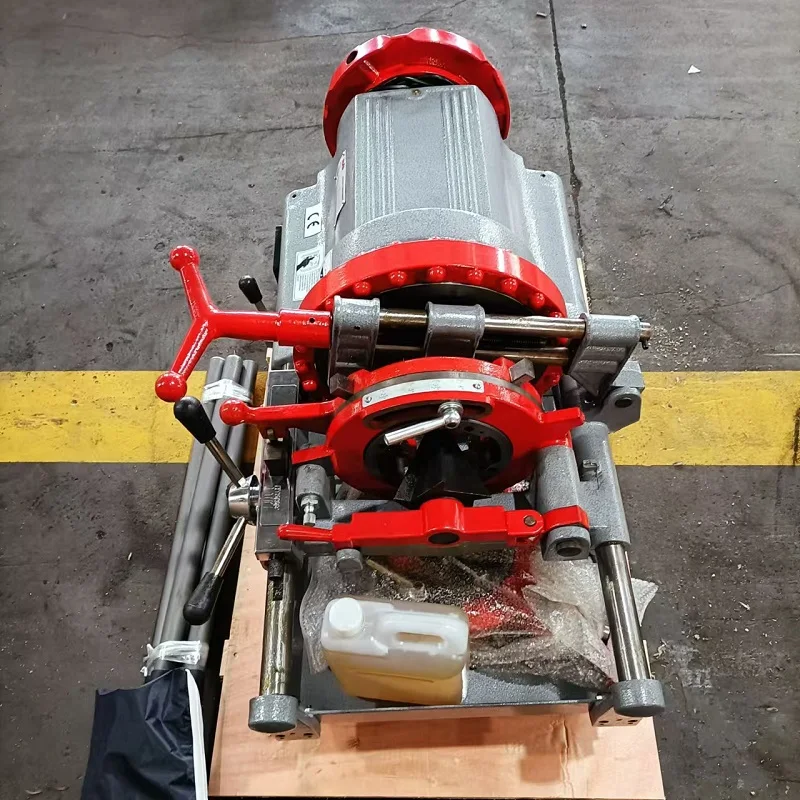 4 Inch High Performance Pipe Threading Machine 1/2''-4'' BSPT Best-Seller 2025 Plumbing Tools for Water Pipe Construction