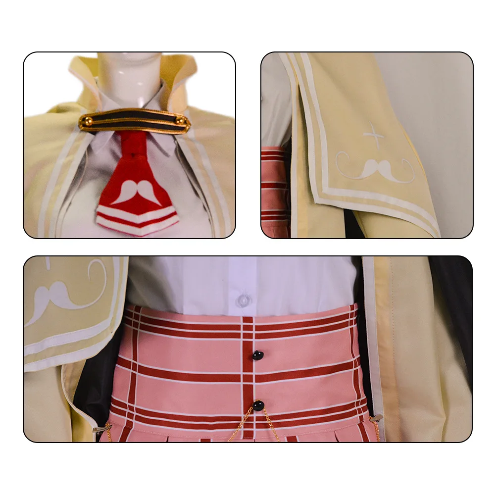 Watson Amelia Ame Cosplay Costume Hololive EN Holo Vtubers ensemble complet uniforme de détective tenue casquette perruque Halloween