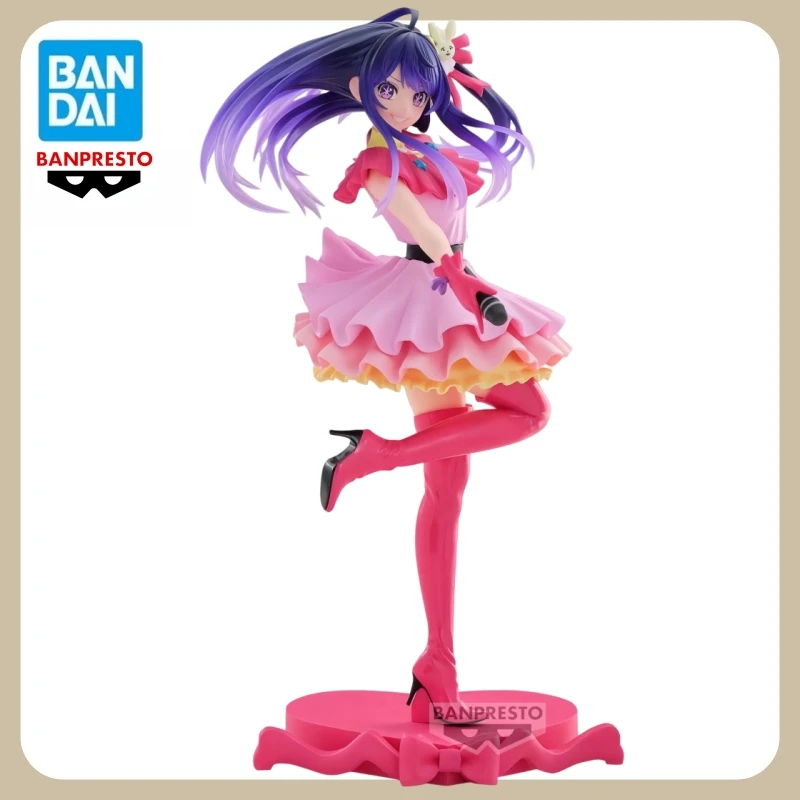 

100% Bandai Официальный оригинальный Banpresto OSHI NO KO ESPRESTO-Excite Montions Hoshino Ai Фигурки ПВХ Модель Подарки Игрушки 25 см