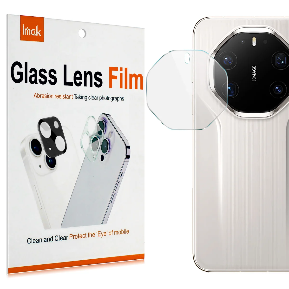 

IMAK Lens Glass for Huawei Mate 80 Pro Max Mate80 RS Camera Protector Film