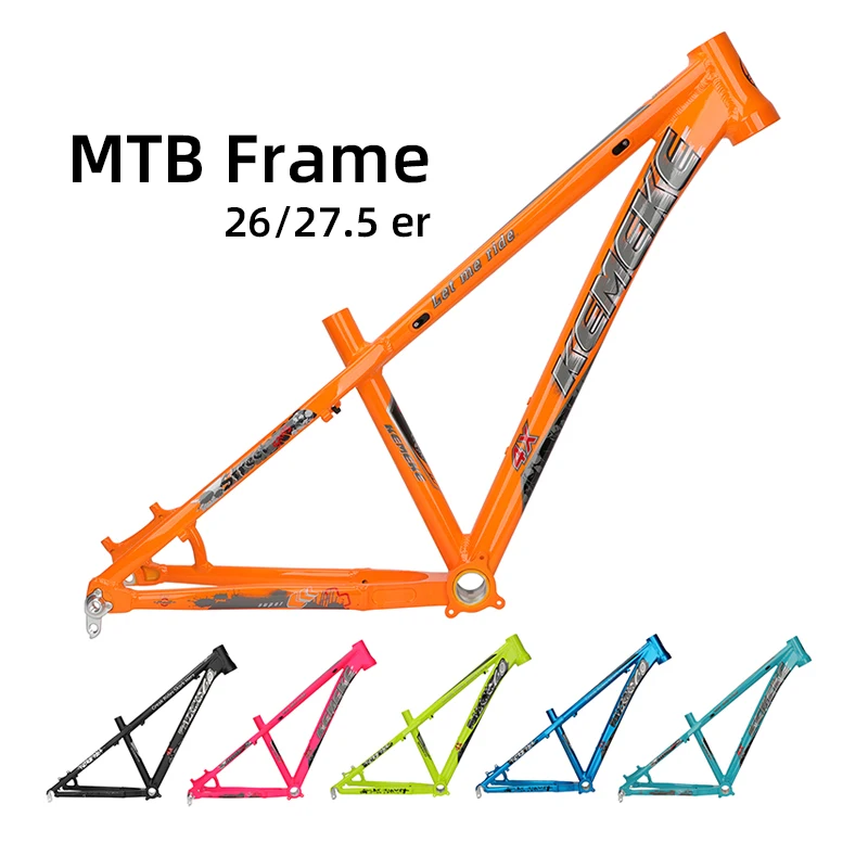 Quick Release Thru Axle 26 & 27.5 Inch MTB Road Bicycle Frame Aluminum Alloy Bike Frames 26 27.5 Inch MTB Road Bicycle Frame