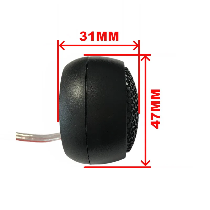 1400 Hz--30KHz 2Inch 25-mm Voice coil Silk dome Tweeter 47mm RMS Power 15W 4ohm Neodymium magnet  Tweeter speaker  for Car Auido