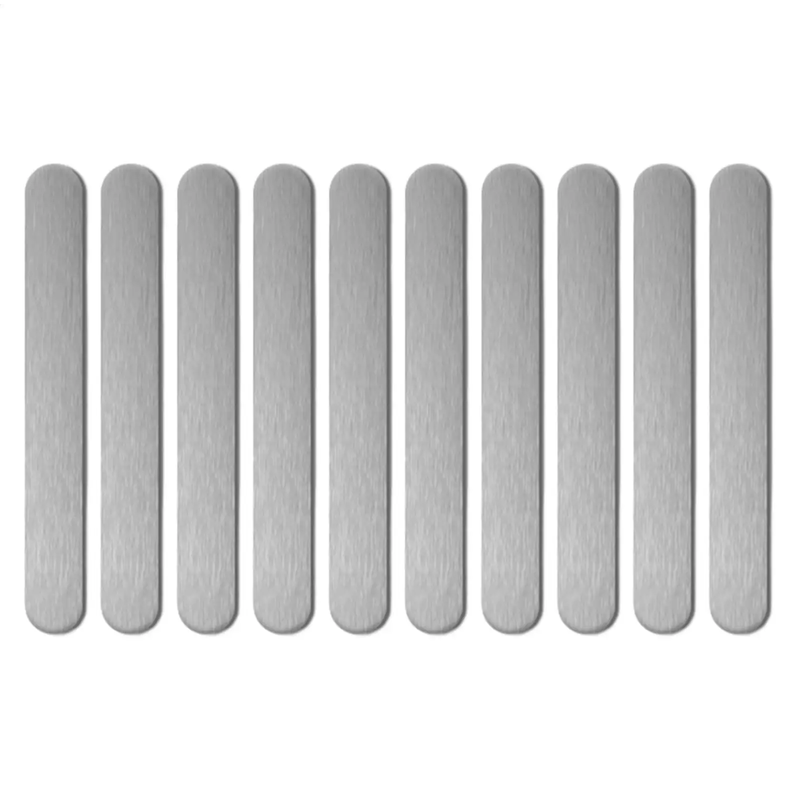 Magnetic Mounting Metal Plate Removable 10 Pieces Adhesive Metal Plate for Magnets for Ceramic Desk Glass Wall Table Shelf