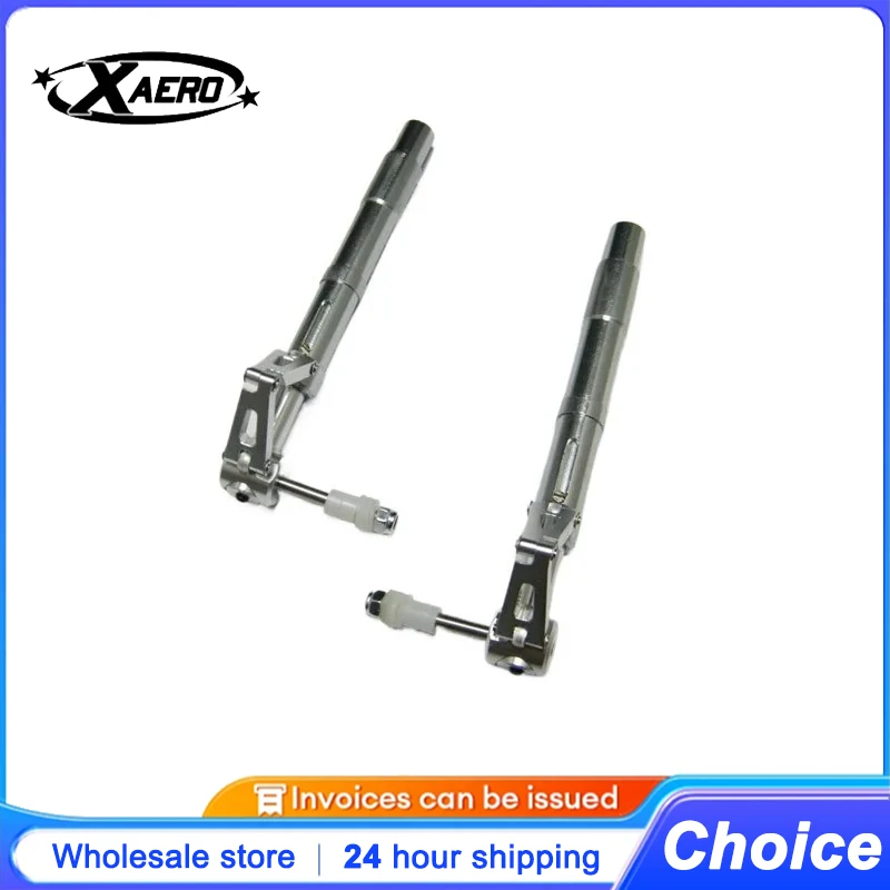 

CNC 7075-T6 Aluminum Landing Gear for RC Warbird, Military-Grade Shock Absorbing Strut Helicopter Drone Vibration Damping System