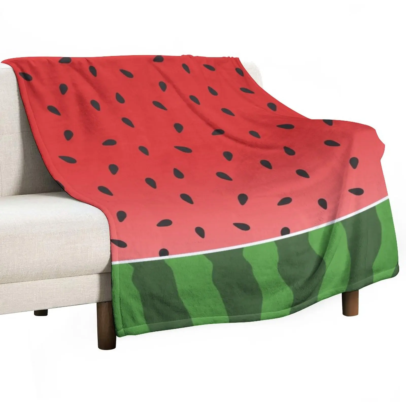 Watermelon Throw Blanket cosplay anime Soft Plush Plaid Decorative Sofa Blankets