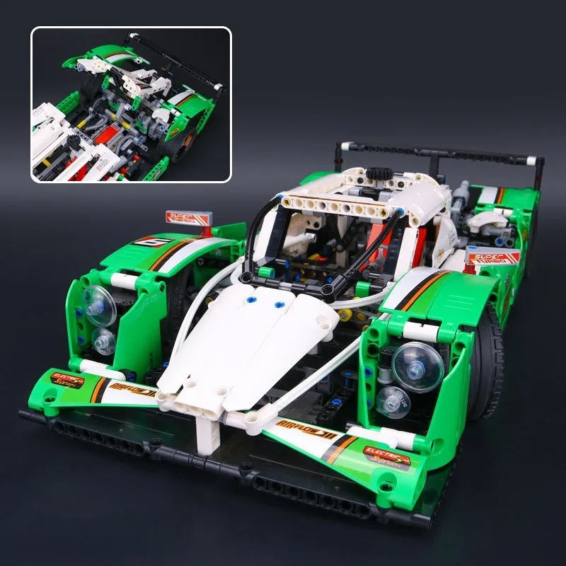 

Серия Technic 20003, 24-часовой гоночный автомобиль, сборка блоков, кирпичи, 1280 шт., игрушки, совместимые с 42039