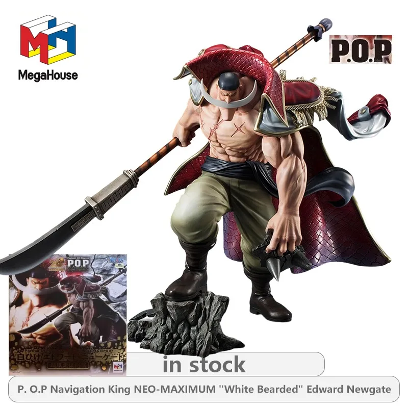 Megahouse Original Portrait.Of.Pirates Serie NEO-MAXIMUM „White Bearded“ Edward Newgate Nicht bewegliche Figur, Statue, Modellspielzeug