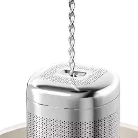 Stainless Steel Tea Infuser Ball Extra Fine Mesh Loose Tea Steeper Mesh Filter Strainer Kitchen Tool