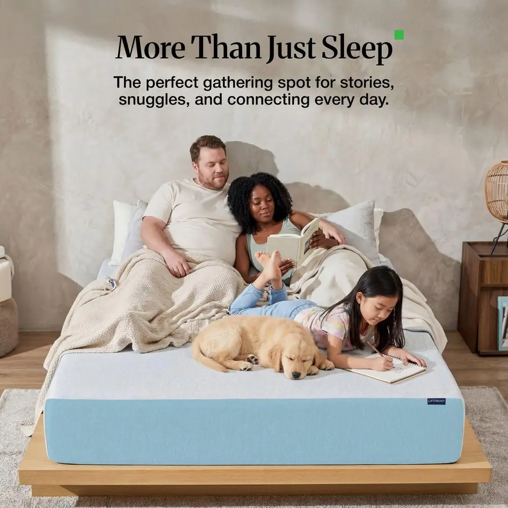 Full 6 Inch Cooling Gel Memory Foam Mattress in a Box Medium Firmness, Fiberglass Free, CertiPURUS amp OekoTEX Certified Foam,