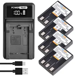 PowerTrust Batterie NB-3L + chargeur pour IL PowerShot SD10,SD100,SD110,SD20,SD500,SD550, Festin numérique US 700,750, Numérique 30,PC1060