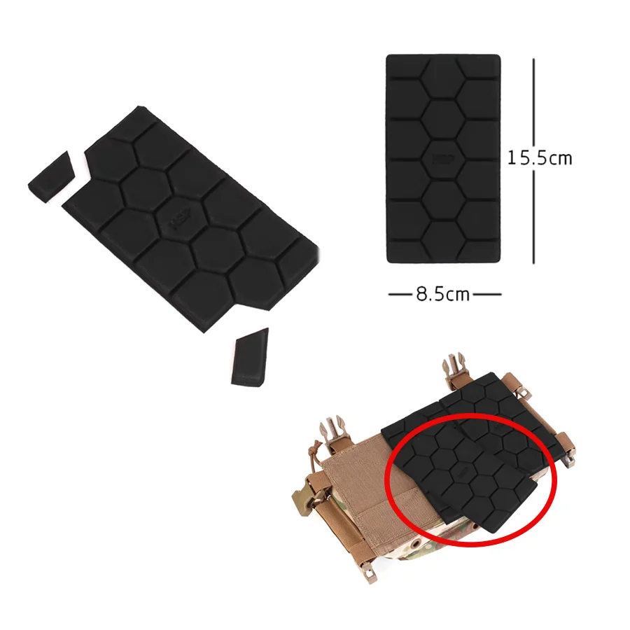 

Тактический жилет D3CR, подвесной модульный коврик на груди, сотовая губчатая подушечка