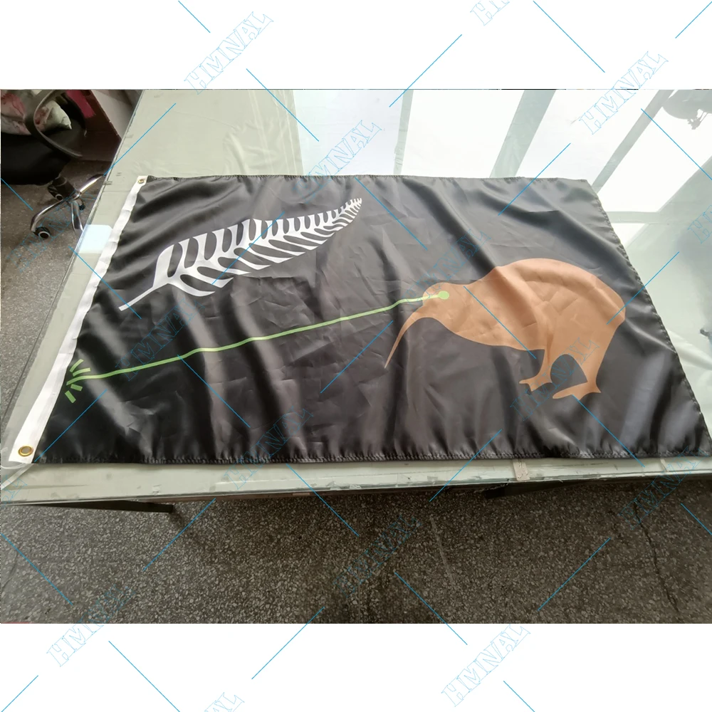 CUSTOM BANNER OF New Zealand HOBBY HISTORY For 3'X5' OR 2X3FT FREEDOM Kiwi laser Flag