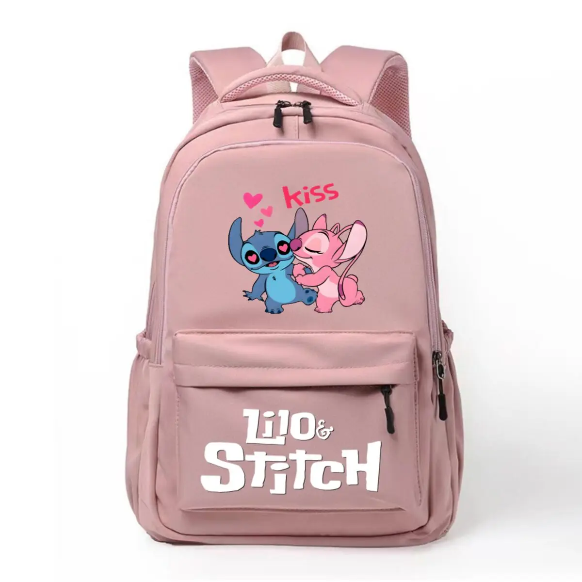 

Disney Lilo Stitch Backpack Children Boys Girls Teeneger Book Bags Cute Cartoon Stitch Schoolbags Large Women Men Travel Bags